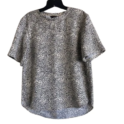 Club Monaco Leopard Print Pullover Top Women's Medium M Lightweight - Image 1 of 4