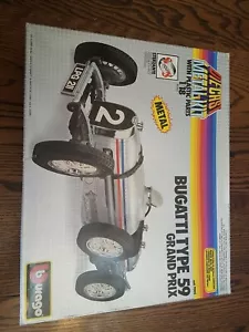 Burago 1/18 Bugatti Type 59 Grand Prix Metal Kit Die Cast Extremely Rare! New! - Picture 1 of 10