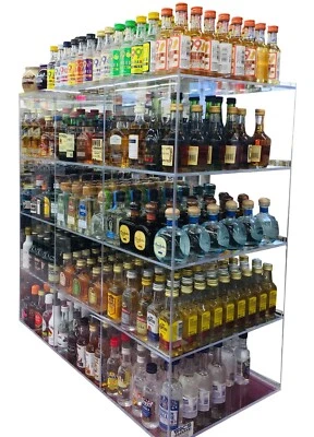 Commercial Retail Display Mini Sampler 50ml Liquor Shot Airplane Bottles rack - Image 1 of 4