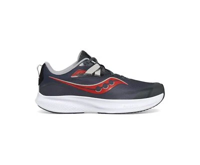 Saucony - Ride 15 Grey/Black/Red (bambino) - Immagine 1 di 4