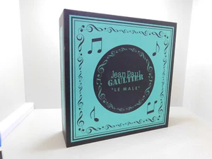 Jean Paul Gaultier Blue Glitter "Le Male" Music Box, Perfume Box - WORKS - Picture 1 of 5