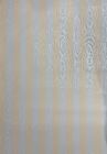 Vintage Wallpaper Peach Periwinkle Stripe Wood Texture 48 sq ft Pieces *READ*