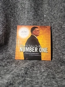 WHAT IT TAKES TO BE NUMMER EINS von Vince Lombardi and Jr. (Buch und CD) - Bild 1 von 3
