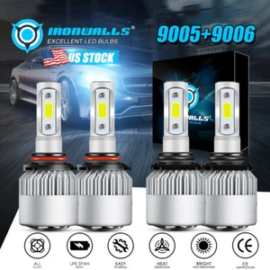 LED Headlight Hi-Lo for Chevy Silverado Tahoe 1999 2000 2001 2002 2003 2004-2006 - Picture 1 of 12