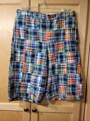 Bermudas a cuadros Nautica Madras talla 16 usadas en excelente estado Foto 1 de 4