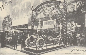 CP Repro 200 Salon de l'Automobile 1904 Ets Delaunay-Belleville signiert - Bild 1 von 2