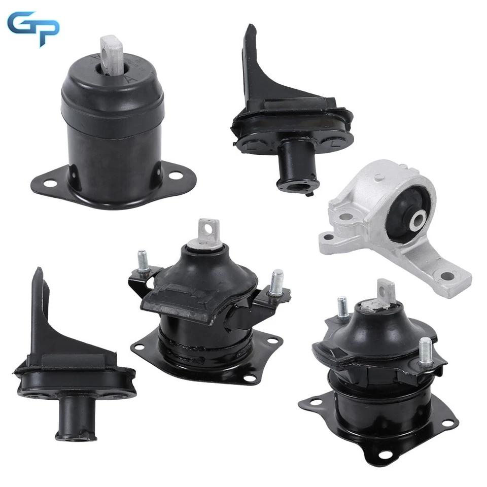 Montaje de motor y transmisión de 6 piezas para Acura TL 3,2 L 3,5 L sedán de 4 puertas AT 2007-2008 Foto 1 de 4