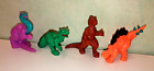 Lot 4 Rare Mimp Monster in my Pocket Matchbox Dinosaures Vintage 1993