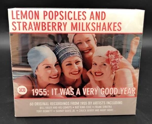 Lemon Popsicles and Strawberry Milkshake 3 CD Various Hits From 1955 -Sealed - Picture 1 of 2
