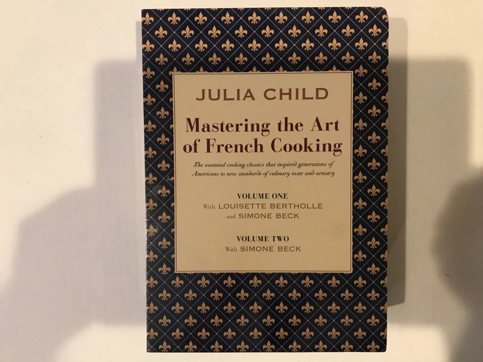 Mastering The Art of French Cooking Volume 1 & 2 Gift Quality Julia Child 40th