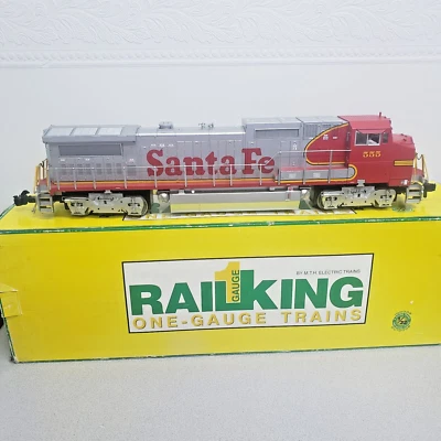 1 Gauge 1:32 MTH RailKing 70-2006-1 ATSF Dash 8-40BW Diesel #507 - Proto-Sound 2 - Image 1 of 4