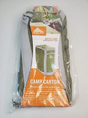 Kelty Basecamp Organización Campamento Cartón Verde 16"H×14.5"W×6.3"D Sellado Nuevo en Paquete Foto 1 de 4