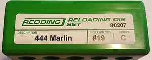 80207 REDDING 444 MARLIN FULL LENGTH 3-DIE SET - BRAND NEW - FREE SHIPPING - Picture 1 of 2