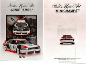 cataloghi rivista book booklet Modellino auto diecast Minichamps CATALOGO . - Foto 1 di 1