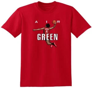 Jalen Green Houston Rockets AIR Long Short Sleeve T-Shirt - Picture 1 of 4