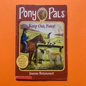 Pony Pals - Keep Out, Pony! - Jeanne Betancourt - Paperback Book - 1996 - Picture 1 of 9
