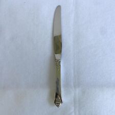925 ROYAL CREST STERLING SILVER CASTLE ROSE 1942 HOLLOW GRILL KNIFE NO MONO 70g