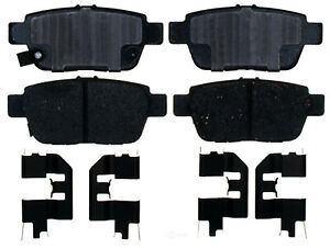 Disc Brake Pad Set-Ceramic Disc Brake Pad Rear ACDelco 17D1103CH