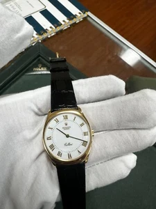 Rolex Cellini 18K Yellow Gold 31mm White Dial Roman Mechanical Wind Watch 4133 - Picture 1 of 6