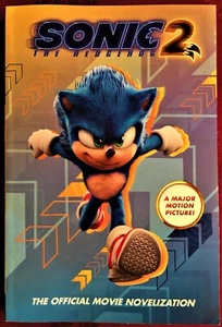 SONIC THE HEDGEHOG 2022 BOOK OFFICIAL MOVIE NOVELIZATION Bagged Boarded NM - Picture 1 of 3