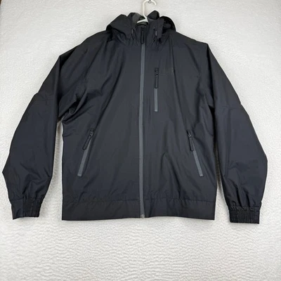 Helly Hansen Insulated Hooded Jacket Mens L Regular Fit Black Full Zip - Image 1 of 4