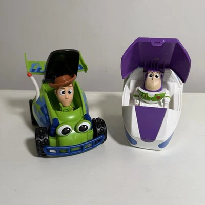 (2) Выскакивающий радиоуправляемый космический корабль Toy Story 4 Woody Buzz Mattel Disney/Pixar 2018 - Изображение 1 из 4