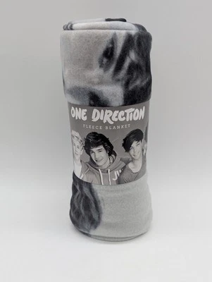 One Direction Throw Blanket 2012 Black And White Photo Polyester Rare - Image 1 of 4