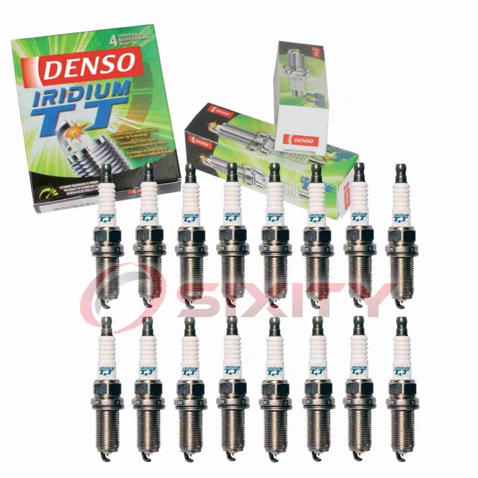 Bujías Denso Iridium TT de 16 piezas para Mercedes-Benz SLR McLaren pg 2005-2009 Foto 1 de 4