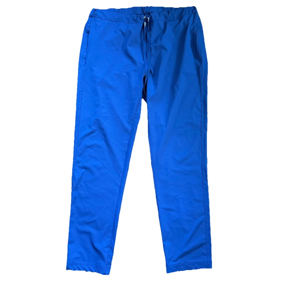 Med Couture Blue Scrub Pants Women's Sz Large Medical Field Nursing - Image 1 of 2