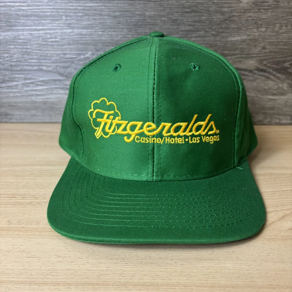 DE COLECCIÓN Fitzgeralds Sombrero Gorra Snap Back Casino Hotel Promo Para Hombres Las Vegas Años 90 Foto 1 de 4