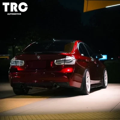 Luz trasera LED para BMW Serie 3 F30 F35 F80 M3 2012-2018 luz trasera cromada transparente Foto 1 de 4