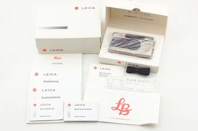 ▶️ [EXCELENTE COMO NUEVO / Caja] Rueda para cámara fotográfica Leica Minilux Summarit 40 mm F2.4 JAPÓN Foto 1 de 4