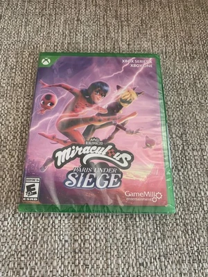 Miraculous: Paris Under Siege Xbox Series X One ESRB New Sealed - Image 1 of 4