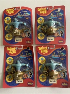 5 UNOPENED Disney’s Aladdin Wind Ems of Genie Made in China - Picture 1 of 10