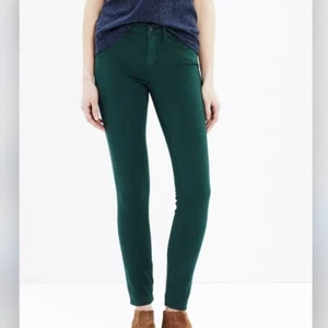 MADEWELL Women’s Green 8” Skinny Skinny Sateen Jeans 28 E0417 - Picture 1 of 12