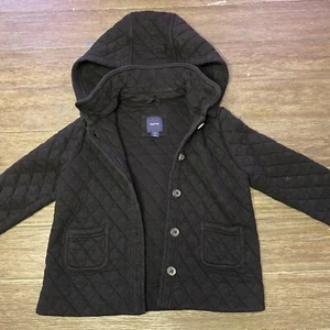 GAP Kids Classic Girls Coat Quilted Jacket Two Pockets Sz 6-7 - Picture 1 of 4