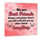 Best Friends Geburtstagskarten lustiges Biest Geburtstagskarte 147x147mm Freundschaft