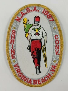 MASA 1987 Santuario Virginia Beach Shriners Parche Bordado - Imagen 1 de 2