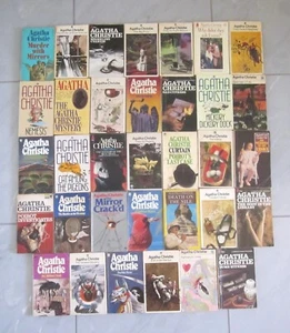 Agatha Christie YOUR CHOICE OF 33 VINTAGE PAPERBACKS Individually Priced - Picture 1 of 30