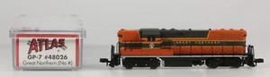 Atlas N Gauge #48026 Great Northern GP7 Diesel Locomotive, N/BX - Picture 1 of 1