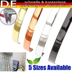 DE Selbstklebend Kachel Naht Klebeband Wand Decke Form Streifen Möbel Rand Linie - Bild 1 von 16