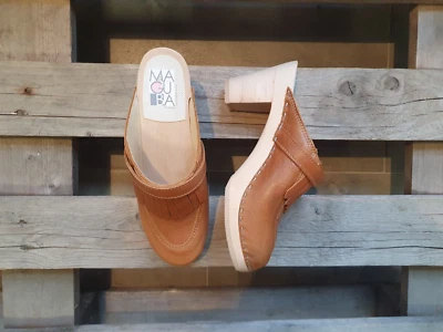 Zuecos suecos Maguba Chicago marrón talla EE. UU. mujer 9 / UE 39 estrechos Foto 1 de 4