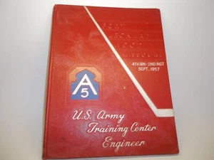 Year Book 1957 Fort Leonard Wood Mo 4th Bn 2nd Rgt A/5 US Army Training Center - Bild 1 von 12