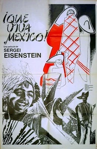 QUE VIVA MEXICO! 1932 Sergei Eisenstein - Mexico ARGENTINE POSTER - Imagen 1 de 1