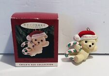 1989 Hallmark A Child's Second Christmas Keepsake Ornament Original Box QX599-2