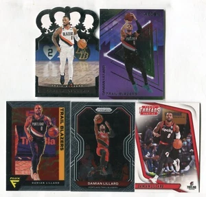 Lote de 5 tarjetas de baloncesto Damian Dame Lillard PORTLAND TRAIL BLAZERS (LOTE 7) - Imagen 1 de 1
