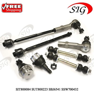 Kit de 8 piezas de barra estabilizadora de extremo de rótula delantera para GMC Yukon XL 1500 2007-2011 Foto 1 de 4