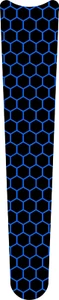 Inserto de panel de tablero hexagonal azul. Se adapta a Harley Davidson Softail Deuce 2000-2007 - Imagen 1 de 5