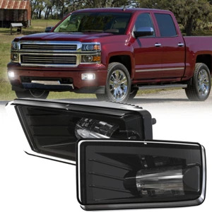 For 2007-2014 Silverado 2007-2015 Suburban Bumper LED Fog Lights Driving Lamp - Picture 1 of 12