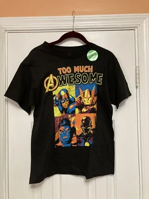 youth marvel t-shirt Glow In The Dark Medium NWT - Image 1 of 2